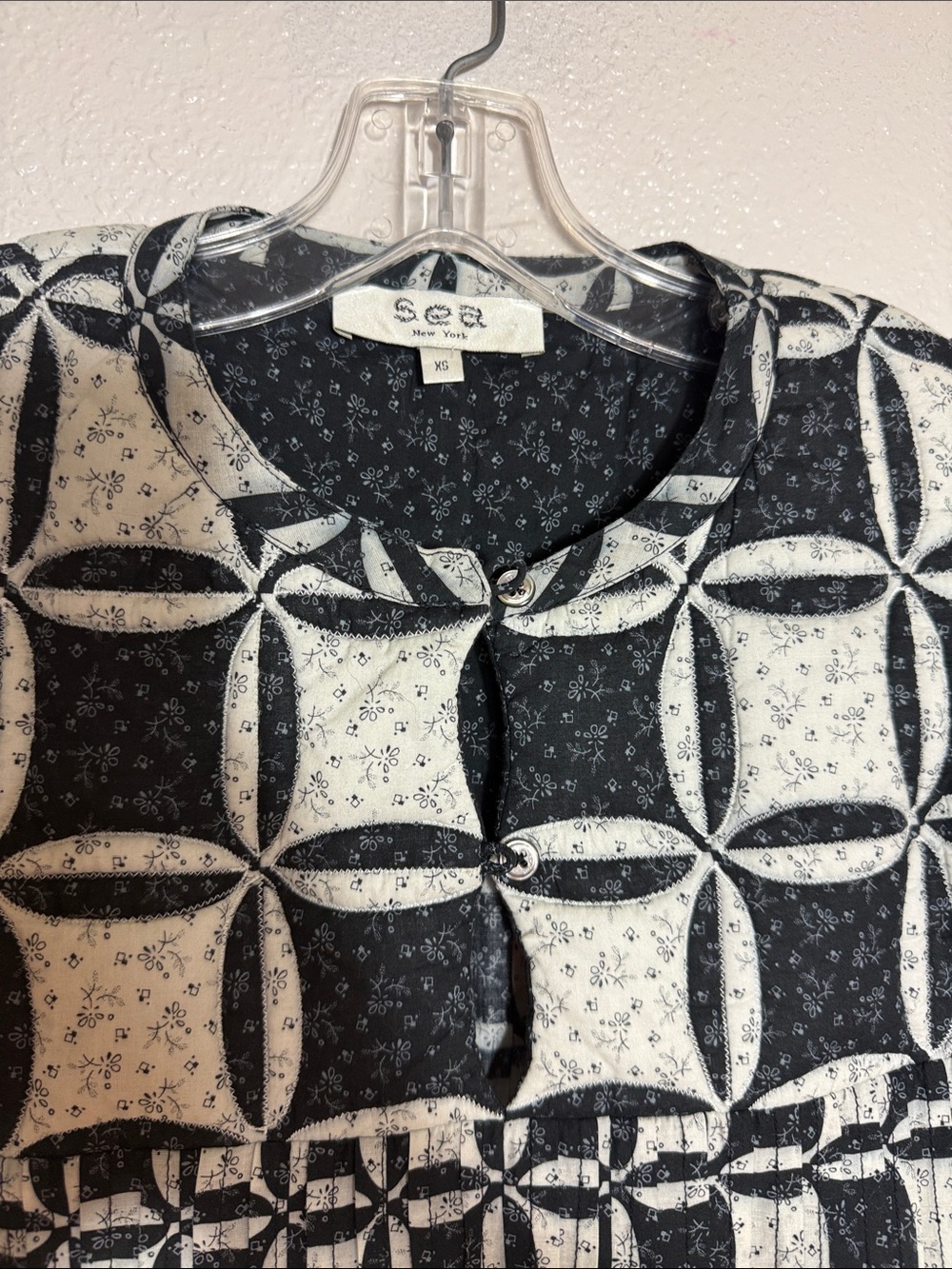 Sea New York Catalina Calico Tunic Dress 🖤 - Picture 5 of 6